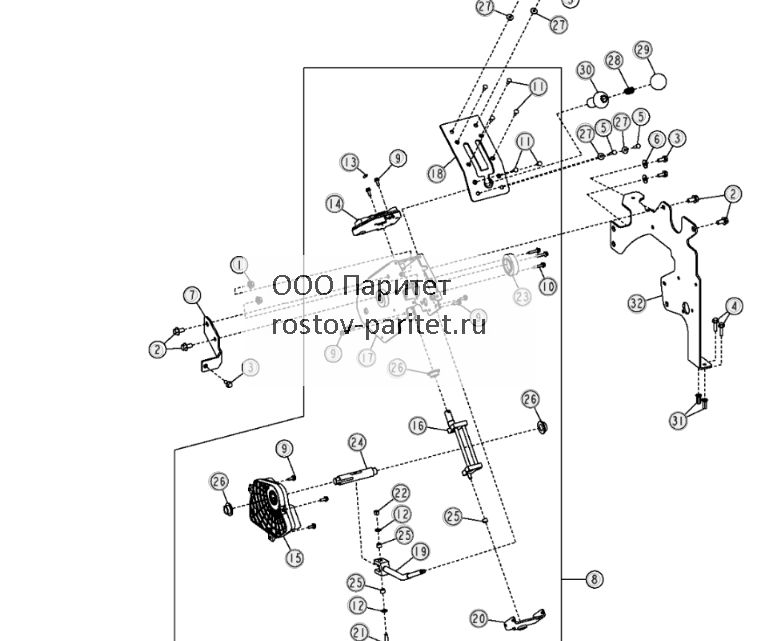 Переключатель передач трансмиссии, стандартные органы управления - ST3205 55.jpg